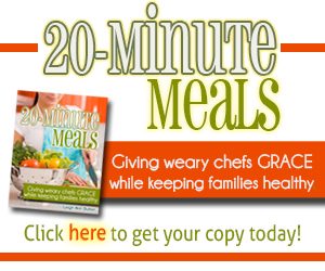 20 Minute Meals Banner