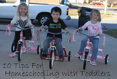 Toddlers in Homeschool