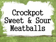 Sweet & Sour Meatballs Graphic