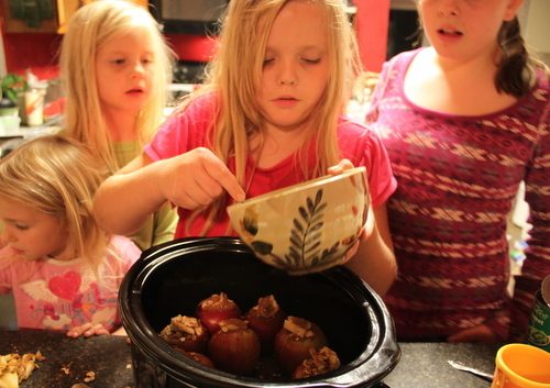 Slow Cooker Baked Apples