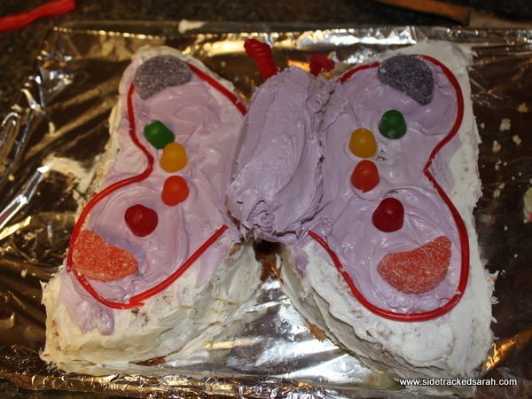 The Butterfly Birthday Cake Sidetracked Sarah