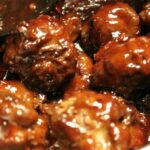 Sweet & Sour Meatballs - a Crockpot Freezer Meal from SidetrackedSarah.com