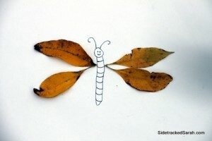 Leaf Creatures - A Fun Kids Fall Craft | Sidetracked Sarah