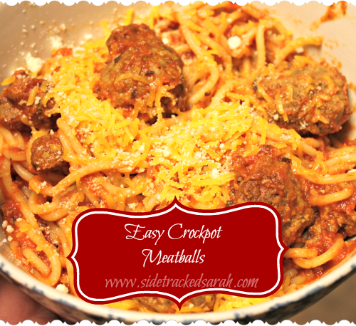 Easy Crockpot Meatballs A Freezer To Slow Cooker Recipe