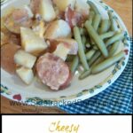 Cheesy Crockpot Sausage & Potatoes