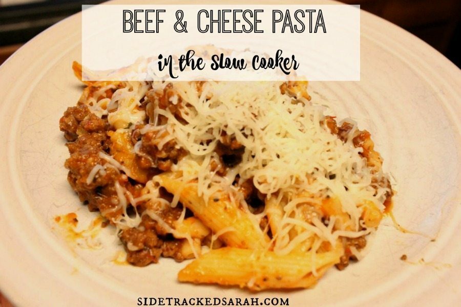Slow Cooker Beef & Cheese Pasta Recipe