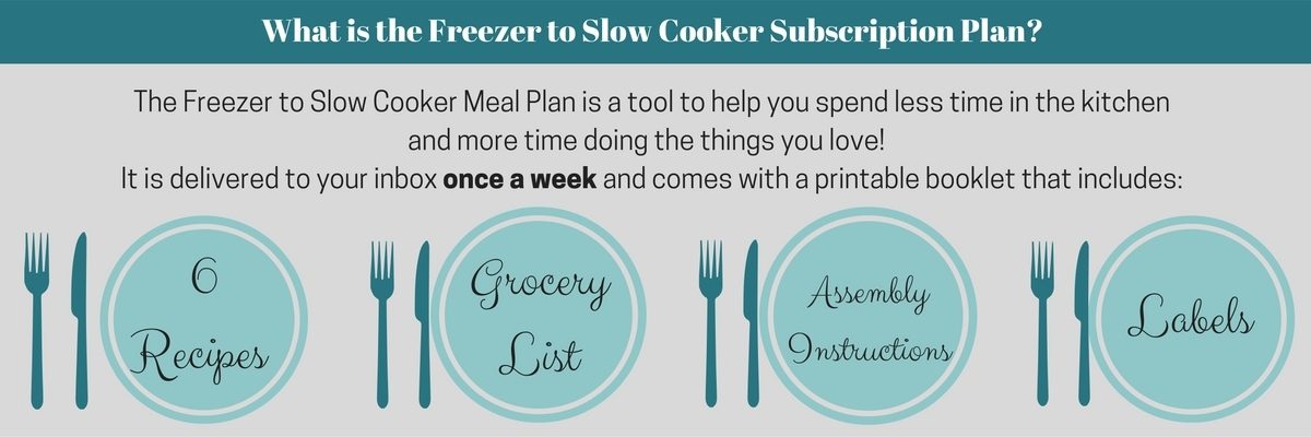 What is the Freezer to Slow Cooker Meal Plan?