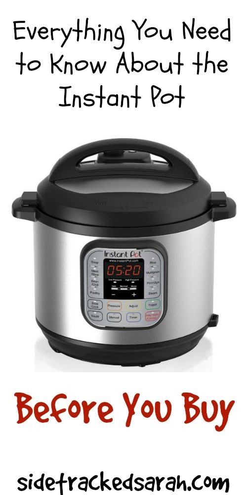 My Official Instant Pot Review + a Free Printable! | Sidetracked Sarah
