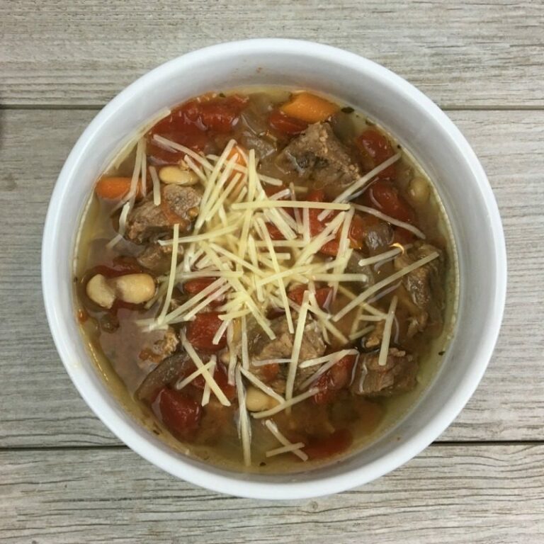 Slow Cooker Italian Beef Soup Recipe Sidetracked Sarah