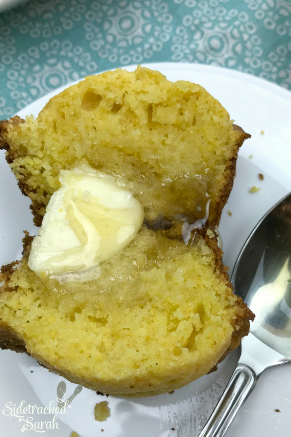 Southern Cornbread Muffins Sidetracked Sarah