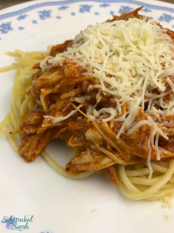 instant pot chicken parmesan spaghetti