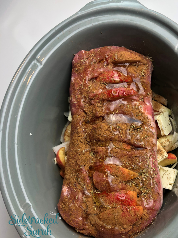 Slow Cooker Pork Tenderloin with Apples Sidetracked Sarah