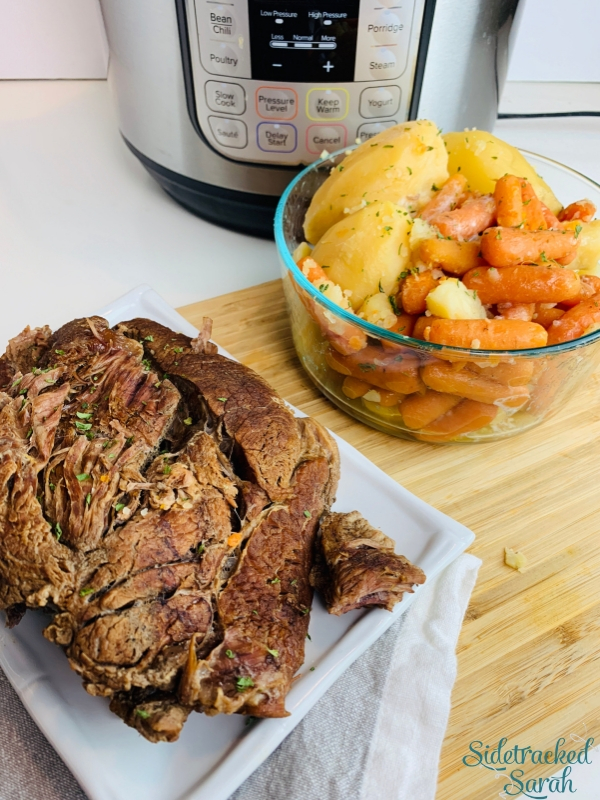 Instant Pot Roast Beef Recipe Sidetracked Sarah